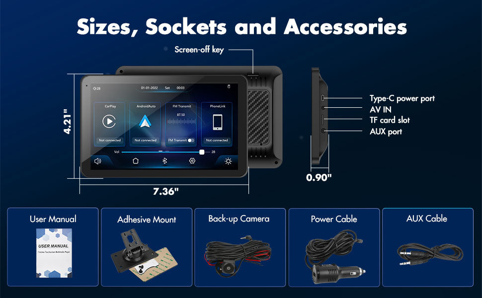 PASLDA wireless CarPlay screen feature