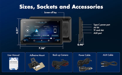 PASLDA wireless CarPlay screen feature