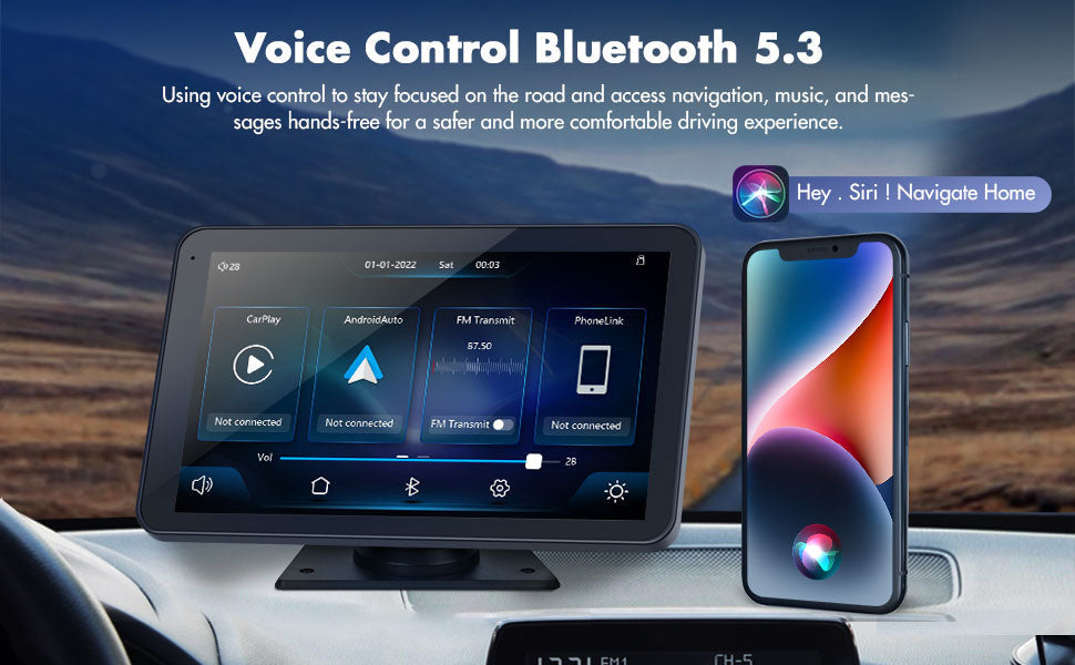PASLDA wireless CarPlay screen feature
